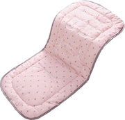 Inlegkissen universali per passeggino, copertura per neonati, bambini piccoli, ragazzi, ragazze, utilizzabile su entrambi i lati, per viaggi, come cuscino di sedile in auto, croce rossa + grigia