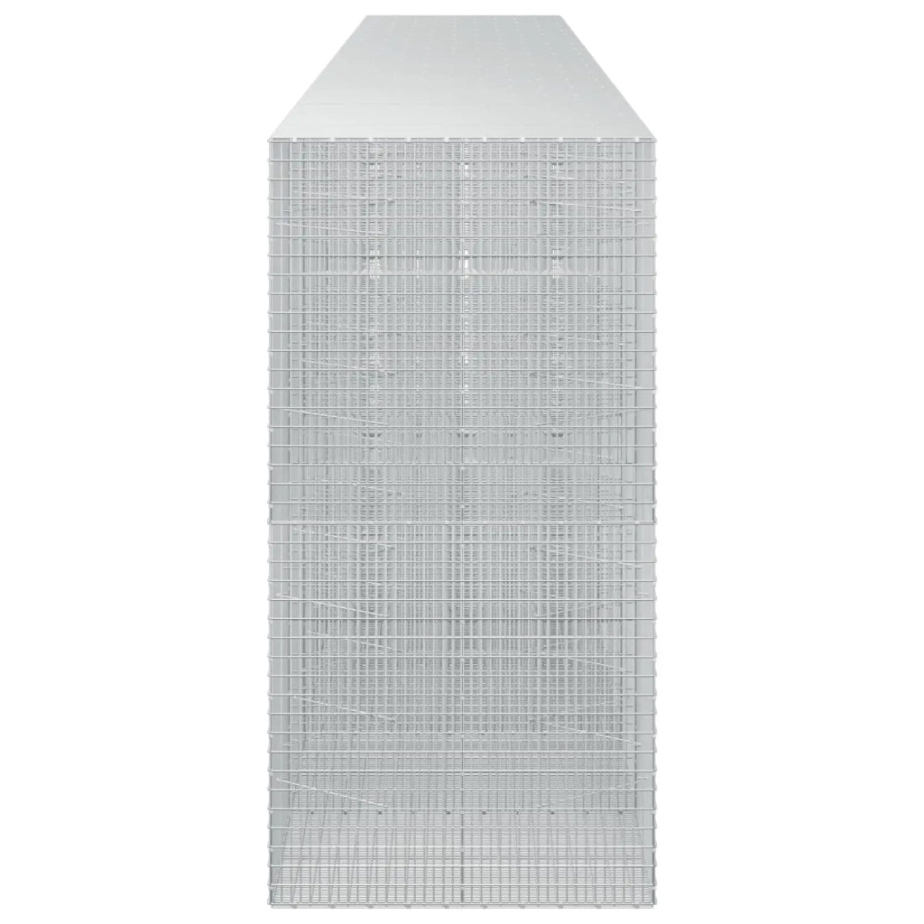 Gabione con filo da 3,5 mm e rete da 5x2,5 cm 950x100x200 cm 3462013