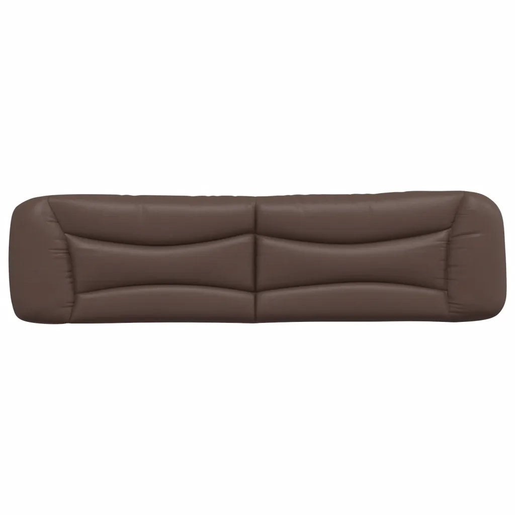 Cuscino Testiera Hvar Marrone 200 cm in Similpelle CFW5777442
