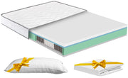Materasso Memory e Molle Singolo 80x190 cm H25 Dispositivo Medico 1 Dormidea Deluxe