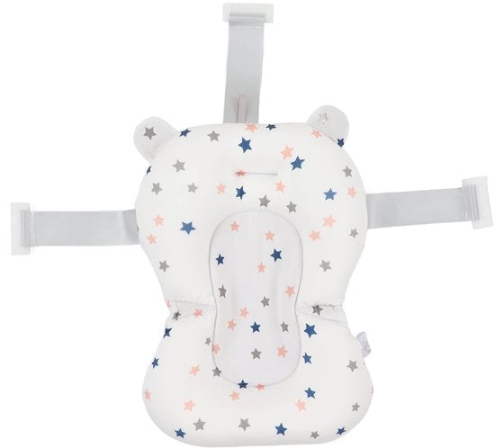 Zampino per Bambini - Adattabile e Galleggiante - Stelle Bianche - Cuscino di Comfort - Adatto per Neonati