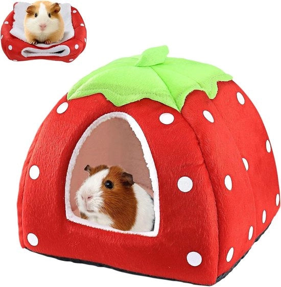 Sacca di peluche per coniglio, cavia e piccoli animali - Lavabile e Pelucheabile