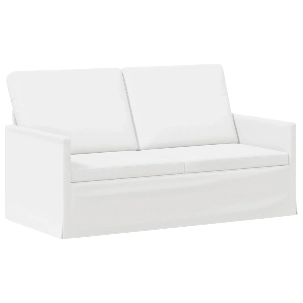 Set di divani 2 pcs Bianco Tessuto 3433158