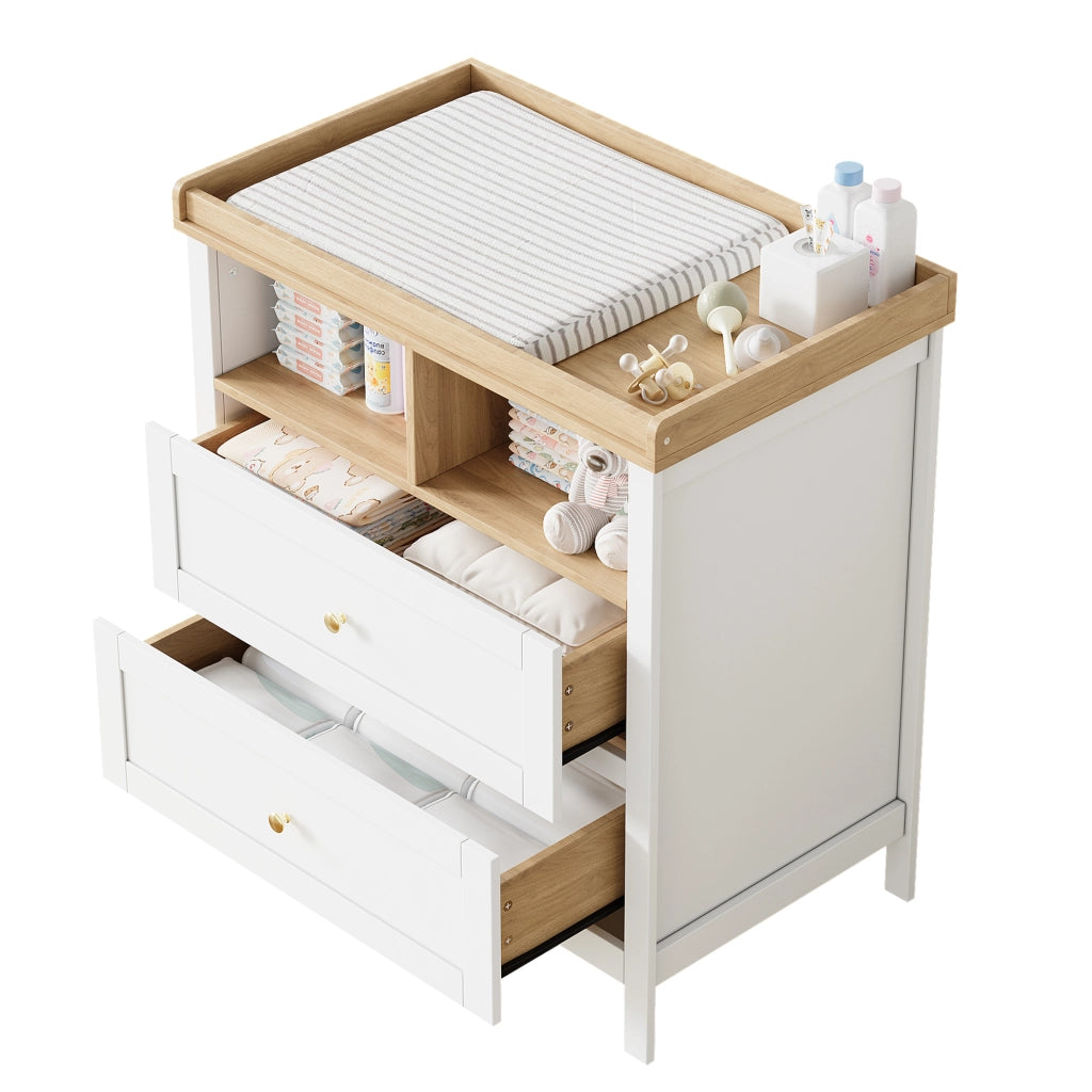 Cassettiera fasciatoio multifunzionale per Bambini