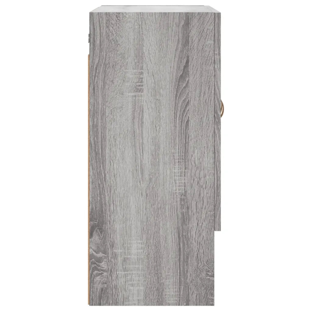 Armadietto a Muro | Mobile a Parete Grigio Sonoma 60x31x70cm in Legno Multistrato