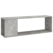 Mobile TV multimediale mensola TV credenza TV per sala da pranzo soggiorno camera da letto 100 x 24 x 32 cm legno ingegnerizzato grigio 02_0025430