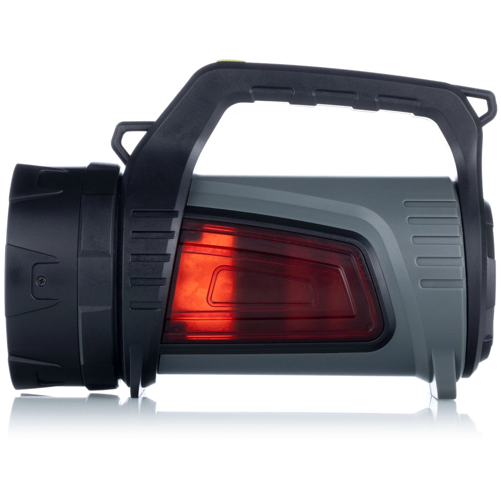 Torcia Riflettore Rosifx "Bilbo Baggins" – 1200 Lumen, Powerbank | Portata 800m, Impermeabile, 3 Modalità