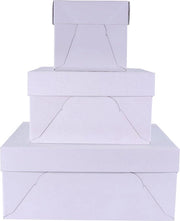 Scatola quadrata per torte 40 cm/16 pollici Set da 3 - Accessori per la cucina