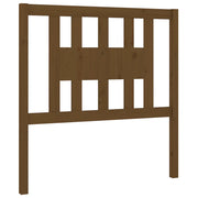 Testiera | Testata per Letto ambra 106x4x100 cm in Legno Massello di Pino