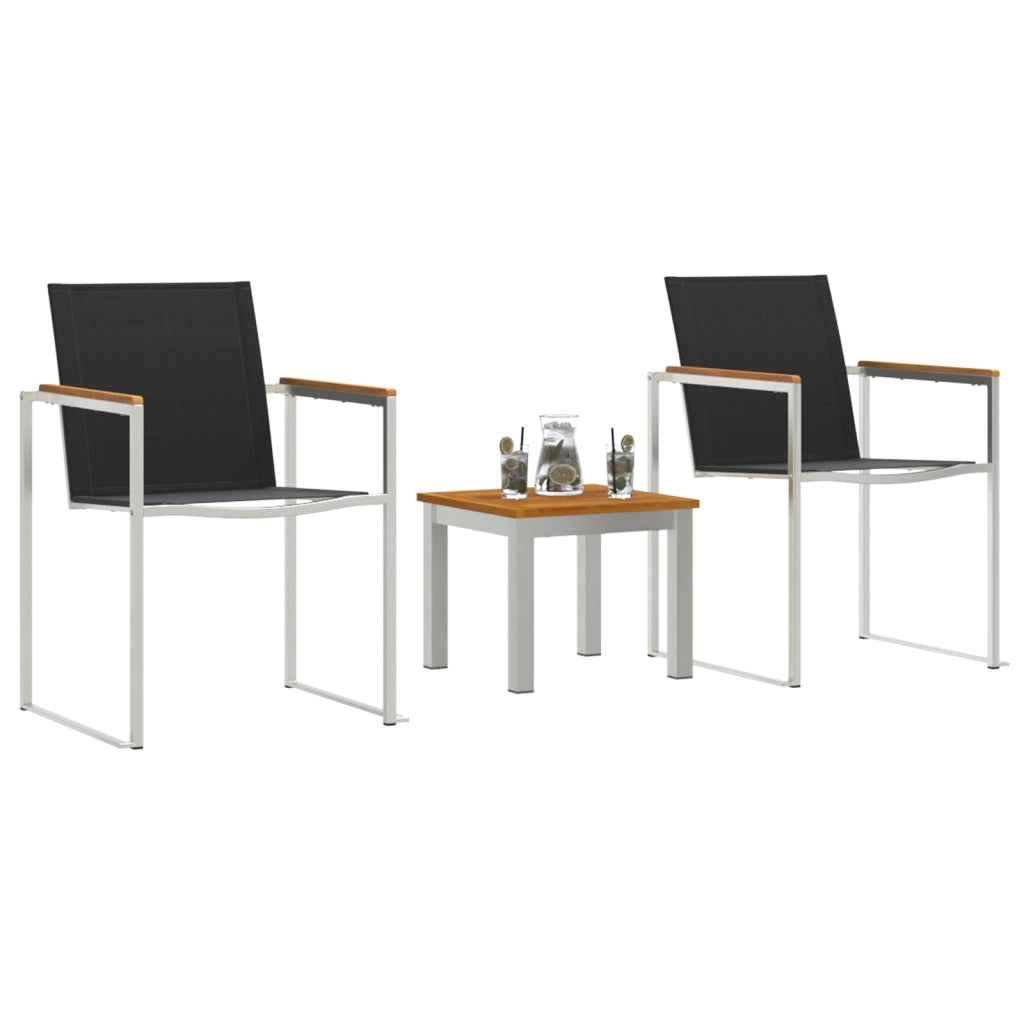 Sedia da pranzo 2 pcs Grigia 60x56x85 cm Legno massello di acacia