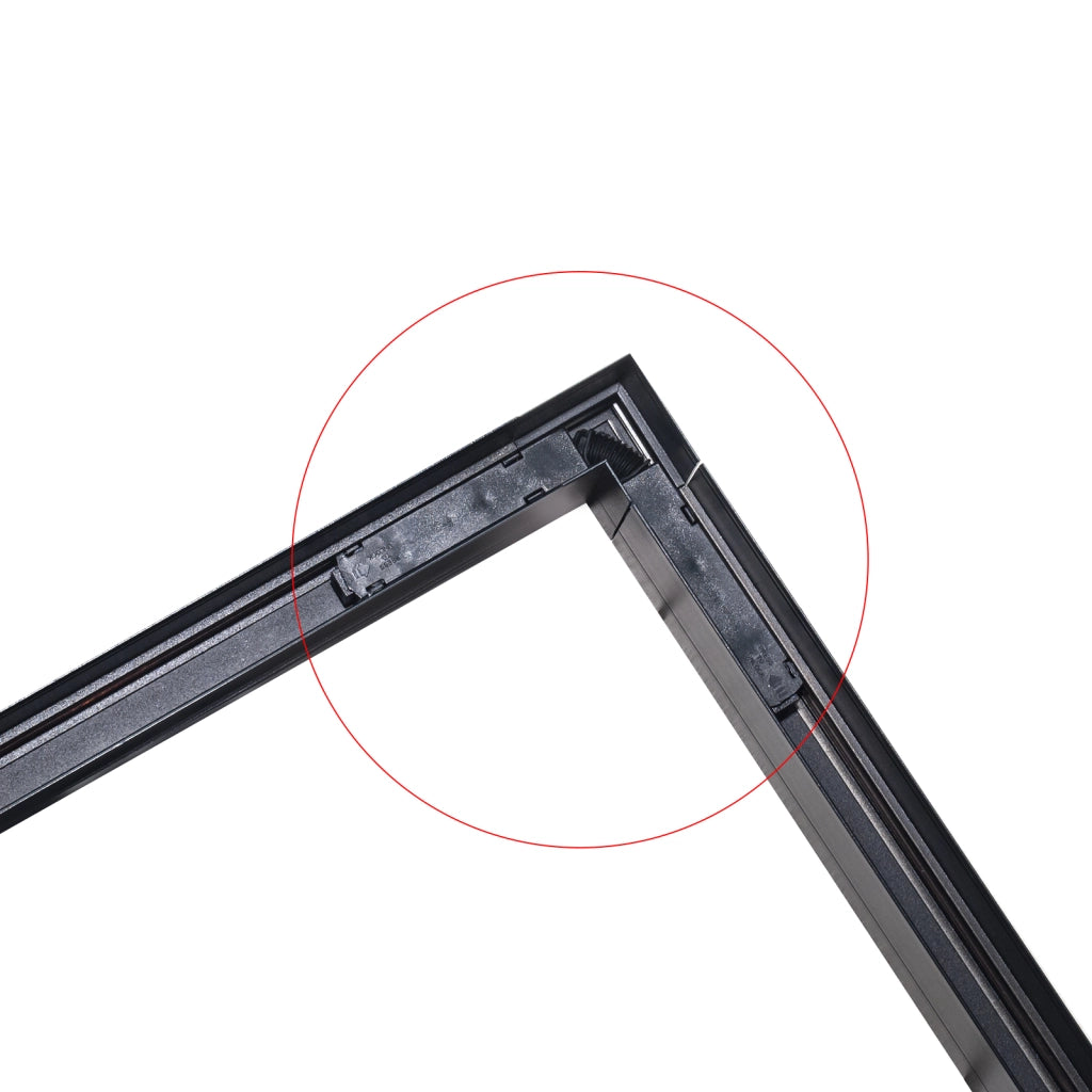 Connettore lineare unione binario track 48V giunto giunzione faretti magnetici