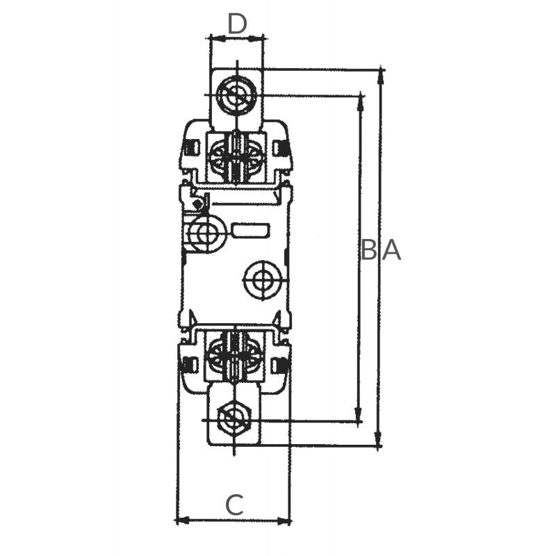 PORTAFUSIBILE PER 63/80/125/160AMP