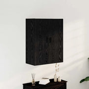 Mobile a muro Rovere Nero 69,5 x 34 x 90 cm Legno multistrato 862939