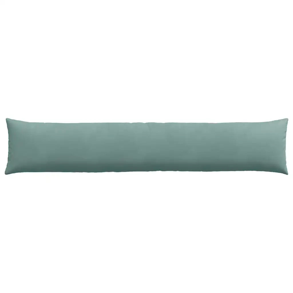 Cuscini da Divano 2 pcs Verde Mare 200 x 40 cm Tessuto in Cords 42013895