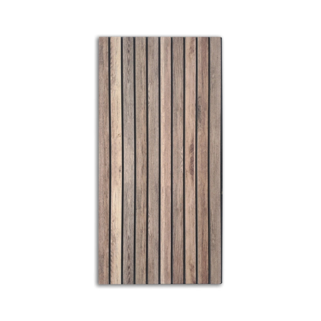 SHERWOOD - pannello effetto legno in EPS Resinato Misura 100x50 Cm Spessore 2,5 cm