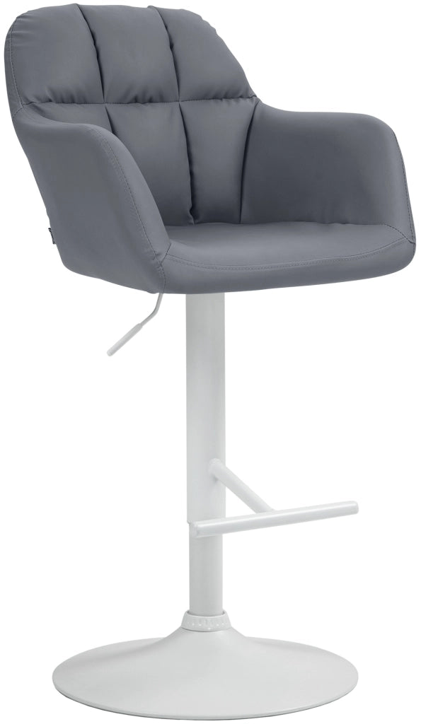 Barhocker Natoma Kunstleder weiЯ