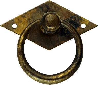 MANIGLIA PER MOBILI '12230' 50x44 mm - Ottone antico - METAL GROUP