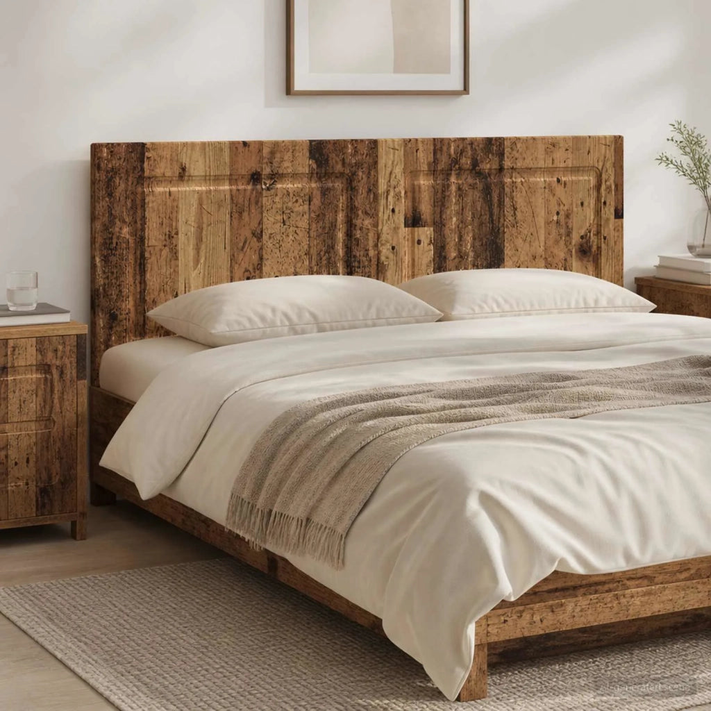 Testiera da Muro UTRECHT Legno antico Legno ingegnerizzato 897843