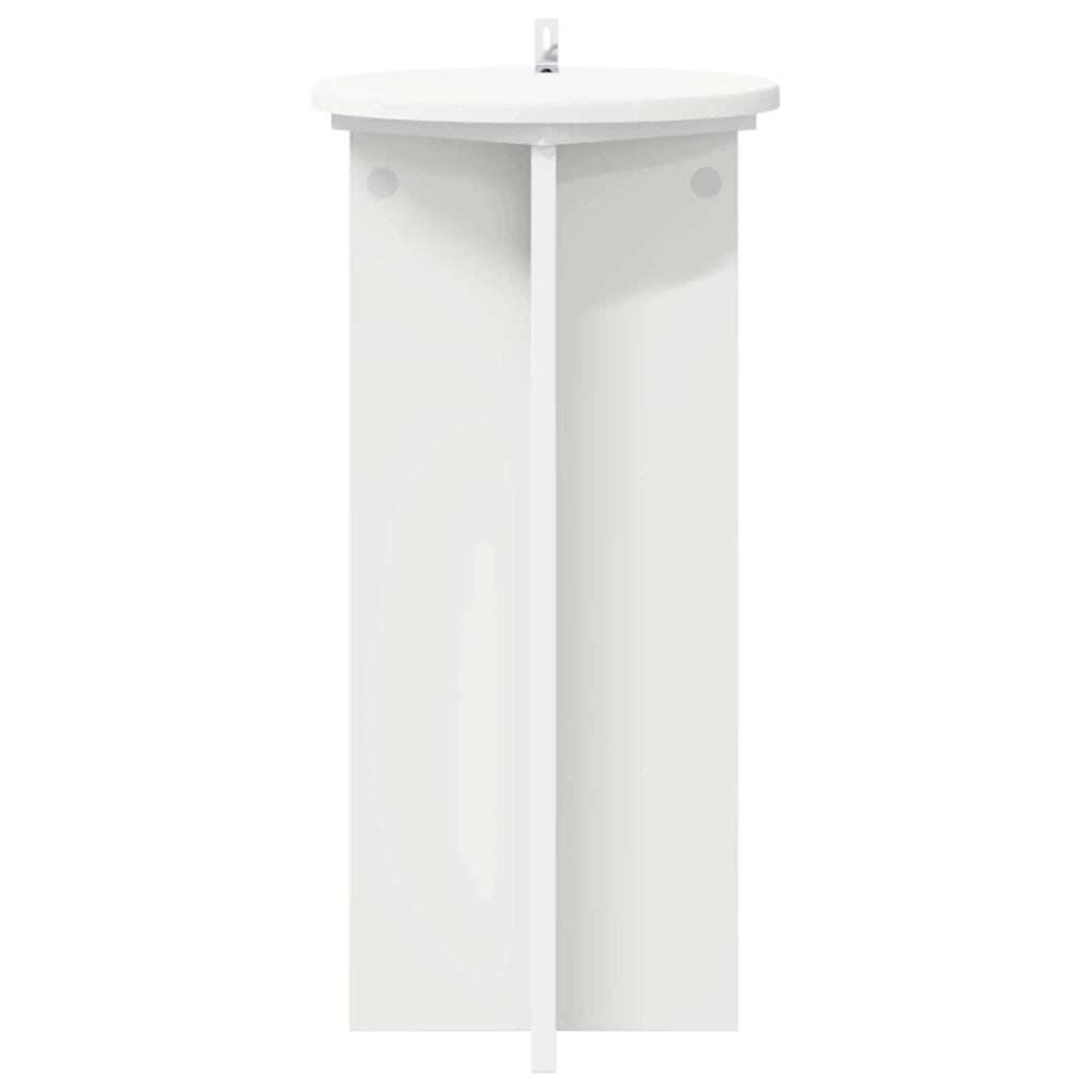 Supporto per piante 2 pcs Bianco Ø29,5 x 60 cm 899717