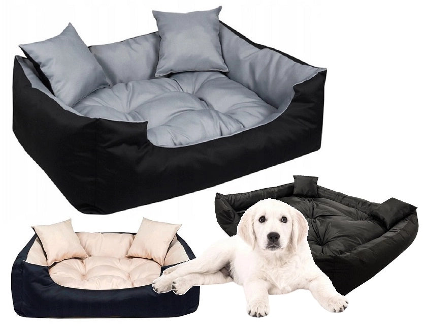 AIO FACTORY 100x75 cm ECCO Letto per cani impermeabile grigio