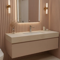 Rubinetto Da Bagno Rea Arlo Brush Nickle