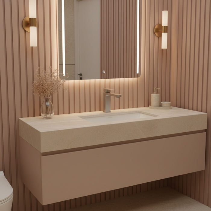 Rubinetto Da Bagno Rea Arlo Brush Nickle