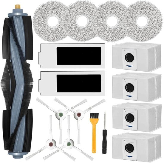 Set di accessori di pulizia - multifunzionale - set da 4 pezzi