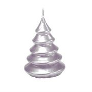 Candela 'pino' lucid in cera Mercury silver grey