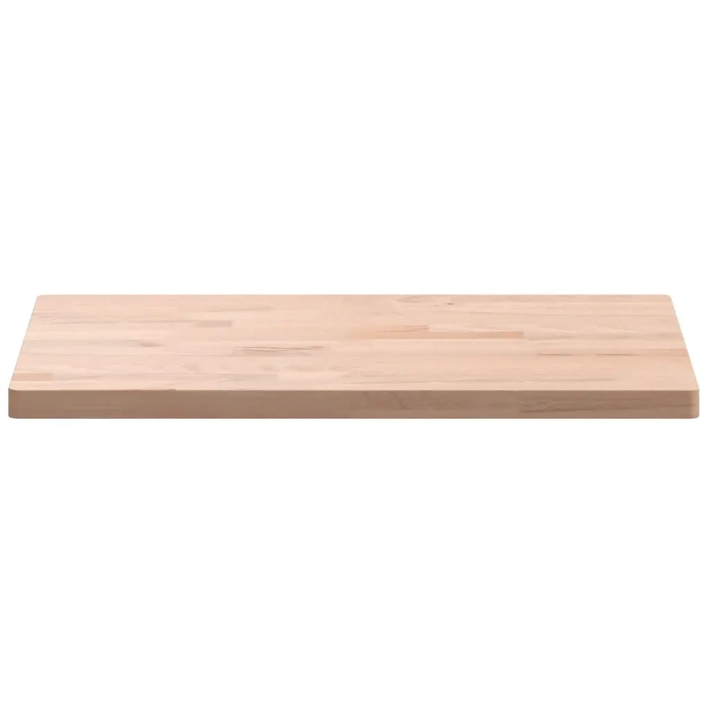 Piano Bagno 60x40x2,5 cm Legno Massello di Faggio 355990