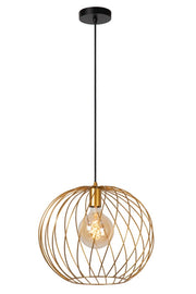 Lampada a sospensione Danza ottone Ø40cm E27 Lucide
