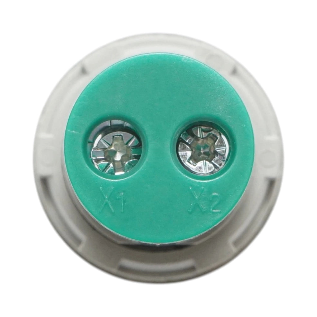 Indicatore digitale amperometro a LED verde 50-500V AC Ø 22mm Breckner Germany