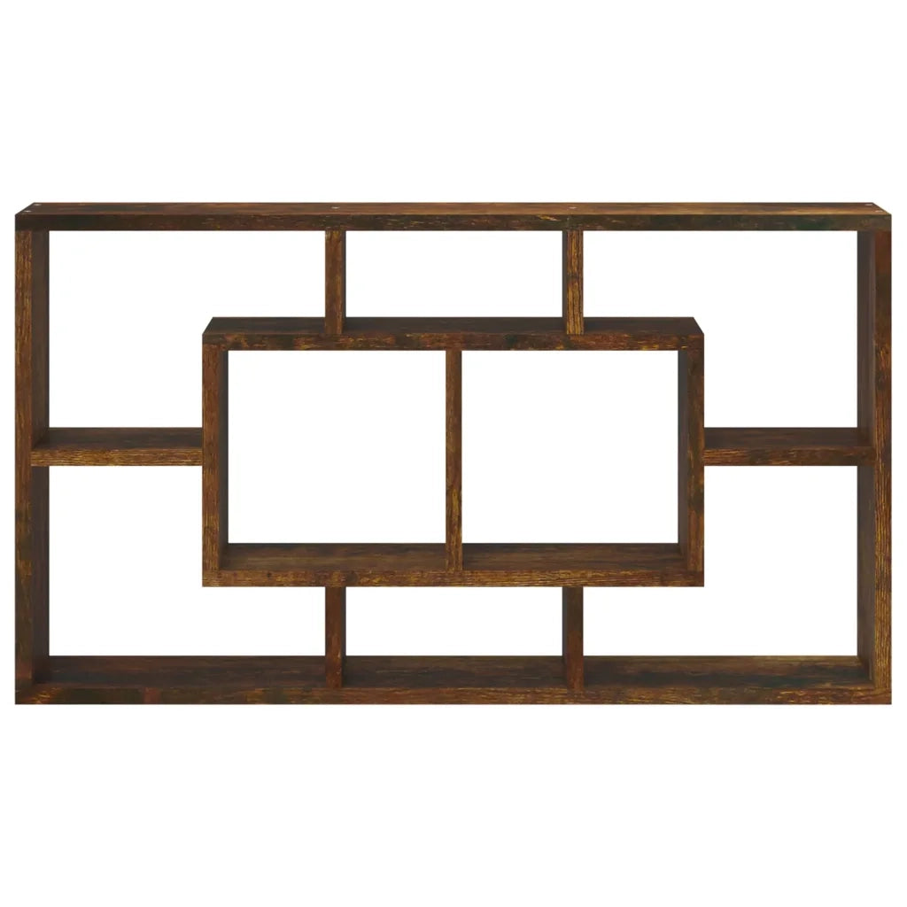Scaffale a Muro 8 Scomparti Rovere Fumo cod mxl 33048