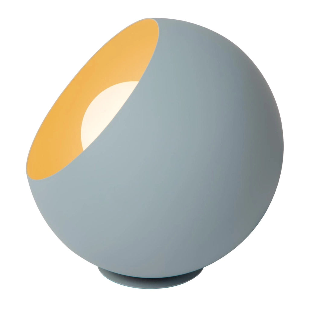 Lampada da tavolo sferica DOREDOS blu pastello Lucide