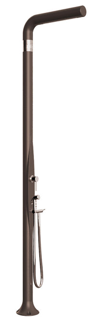 Doccia da Esterno Giardino Miscelatore e Doccetta Mobile Arkema Funny Yang Dove Grey