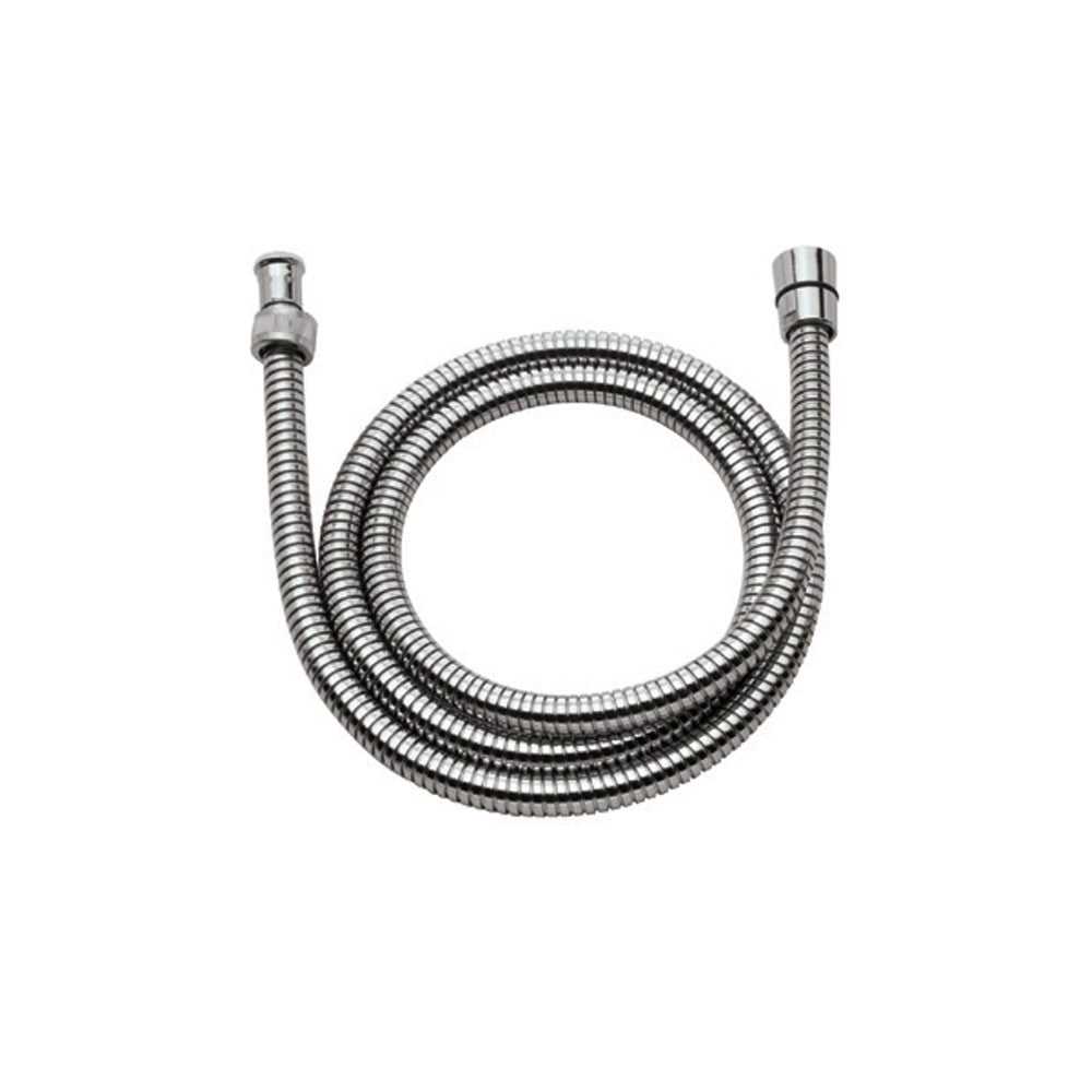 Flessibile doccia in acciaio, cromato, allungabile da 175-200 cm