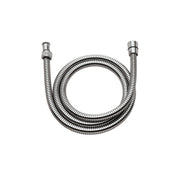 Flessibile doccia in acciaio, cromato, allungabile da 175-200 cm