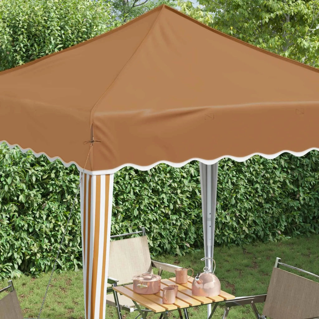 Tenda per feste a pop-up-Gazebo Beige 195 x 195 x 245 cm 780867