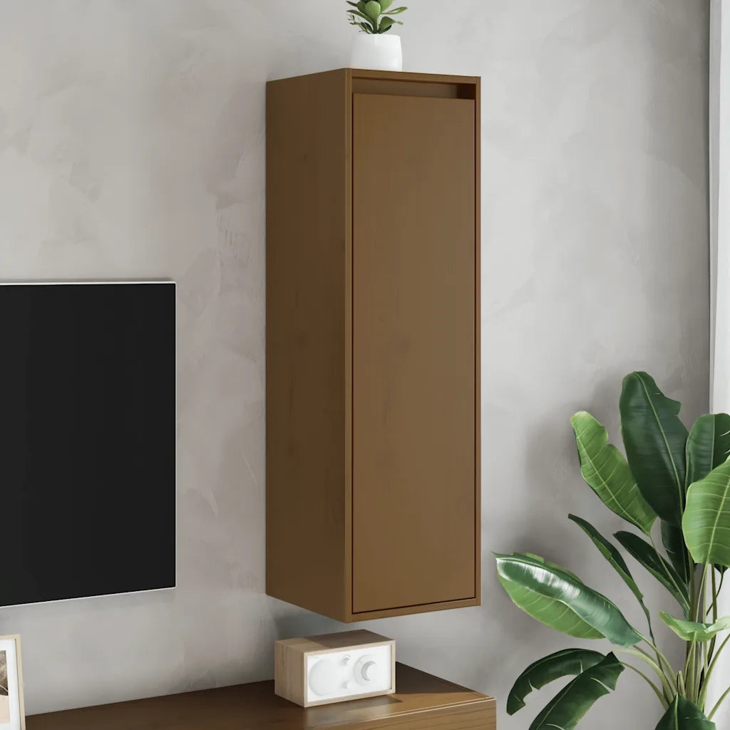 Pensili Miele 2 pz 30x30x100 cm in Legno Massello di Pino cod mxl 33546