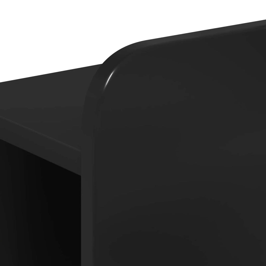 Struttura del letto con stoccaggio e testata Nero 160 x 200 cm 3433973