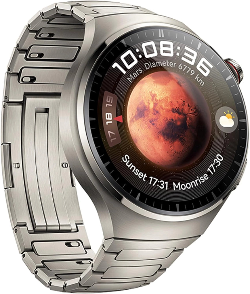 HUAWEI WATCH 4 Smartwatch,Vetro curvo 3D,Check salute Multi-Point in 1 min,eSIM,Nuovi anelli attività,Batteria fino a 14 giorni,100+ workout,Compatibile con Android e iOS,Versione italiana,Nero