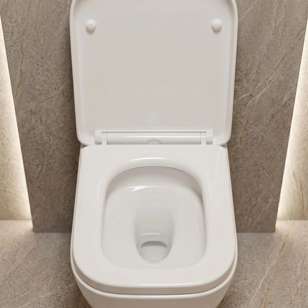 Vaso Wc Sospeso Rea Cubik Mini Tornado