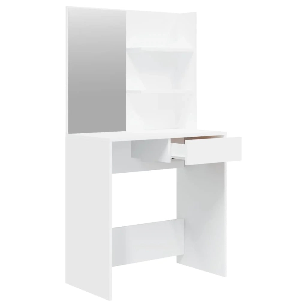 Set da toeletta di design 74,5 x 40 x 141 cm bianco 02_0006359