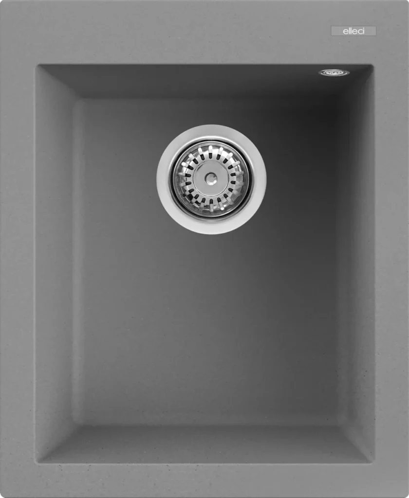 Lavello QUADRA 100 41x50 1 vasca TITANIUM 73