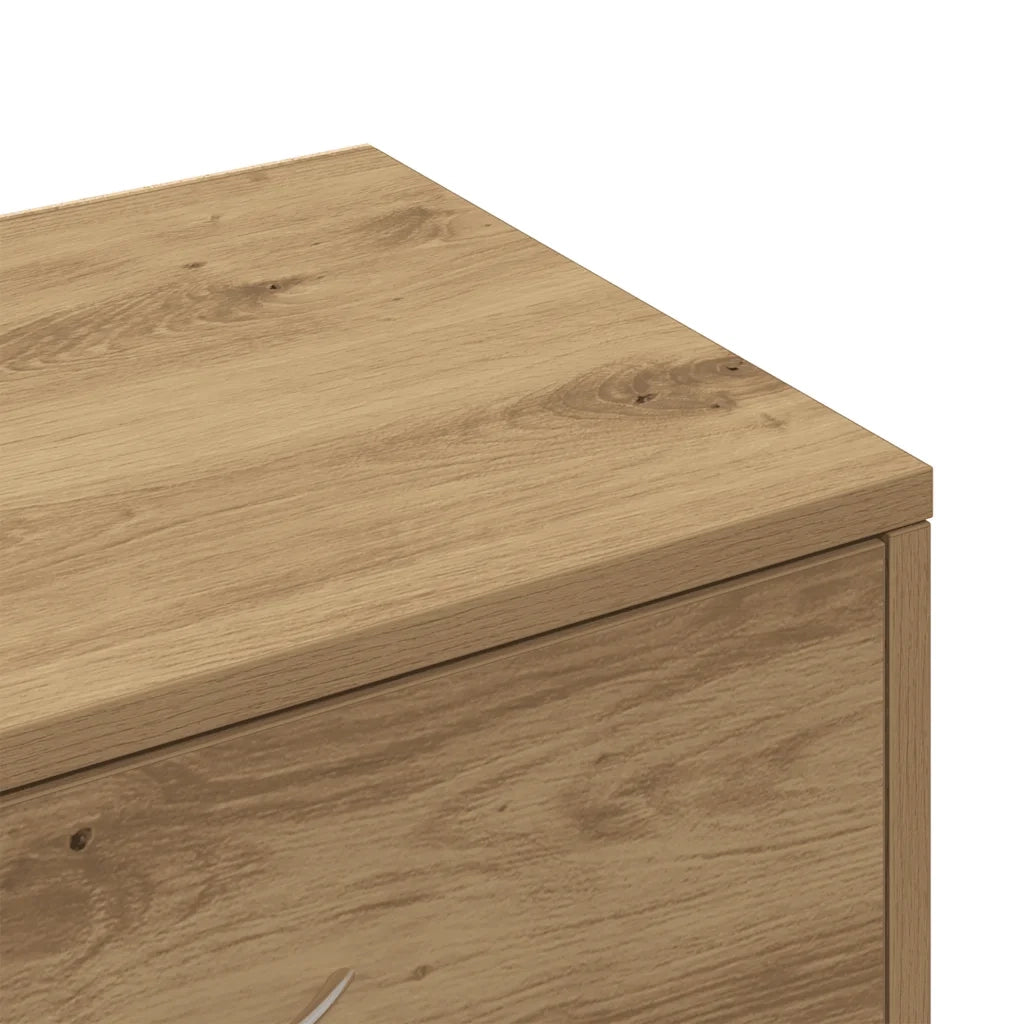 Credenza-Buffet-Armadio da cucina 6 Cassetti Rovere Artigianale 50x34x96cm Truciolato