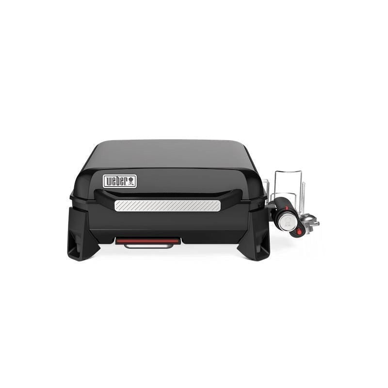 Weber 1500207 Piastra Premium SLATE GP Barbecue a Gas Portatile 3,7 kW Temperatura Max Oltre 260 °C Superficie Cottura 43x41 cm colore Nero