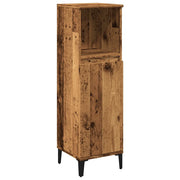 Armadietto da Bagno | Armadio da bagno Legno Antico 30x30x100 cm in Truciolato