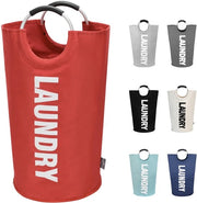 Assemini 90L Grande asseminatore pieghevole, assemini pieghevoli, contenitore per abbigliamento (rosso, L) WEGWERP