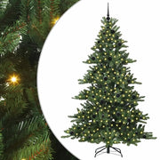 Albero di Natale Artificiale con Rami Pieghevoli Verde 210 cm 3397680
