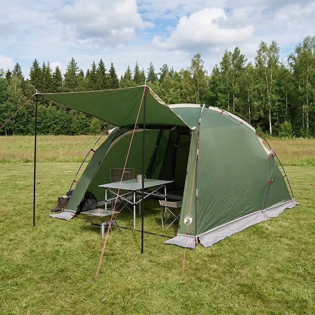 Tenda a tunnel Verde 361 x 235 x 147 cm 42017400