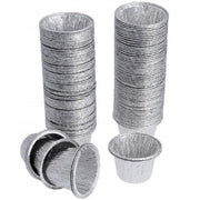 Trade Shop - Pirottini Stampi Alluminio 20pz Vaschette Monouso Per Muffin Budino Dolci Tortino -